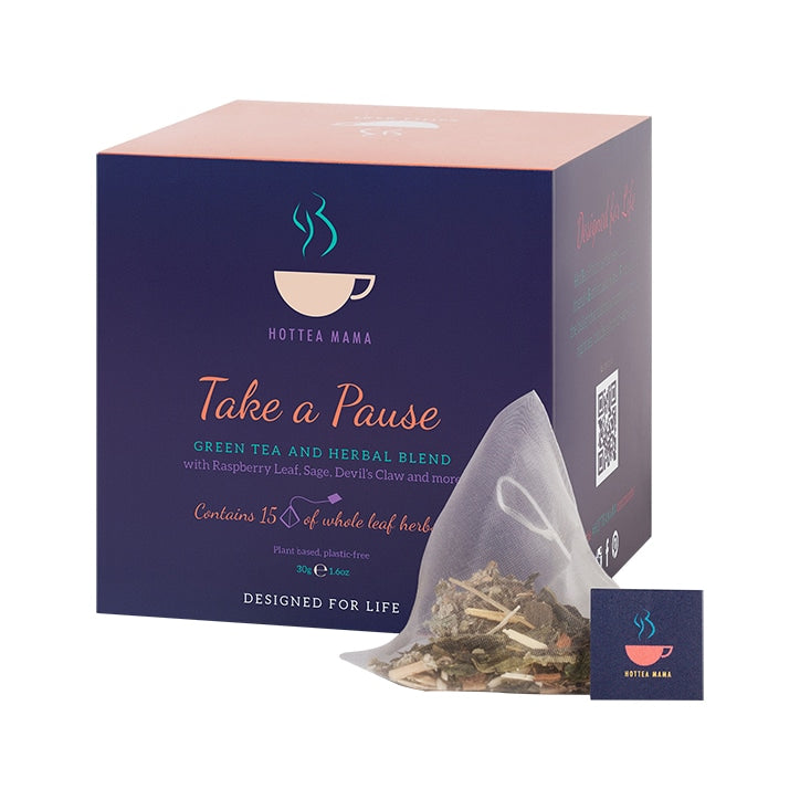 HotTea Mama Take A Pause Menopause Tea 15 Tea Bags Herbal Tea Holland&Barrett   