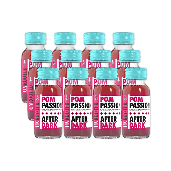 Unrooted Pom Passion After Dark 12 x 60ml Drinks Holland&Barrett   