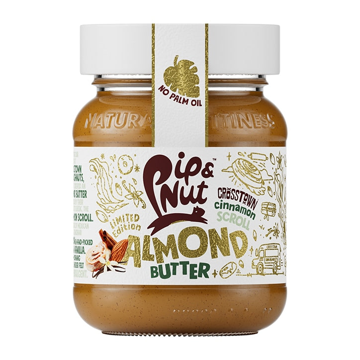 Pip & Nut Limited Edition Crosstown Cinnamon & Vanilla Flavoured Almond Butter 170g Almond Butter Holland&Barrett   