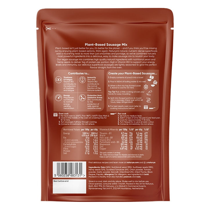 Naturya Plant-Based Sausage Mix 240g