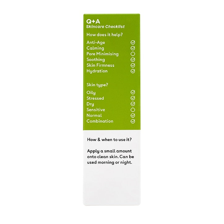 Q+A Super Greens Facial Oil 30ml