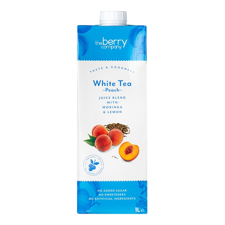 The Berry Company White Tea & Peach 1L Teas Holland&Barrett   