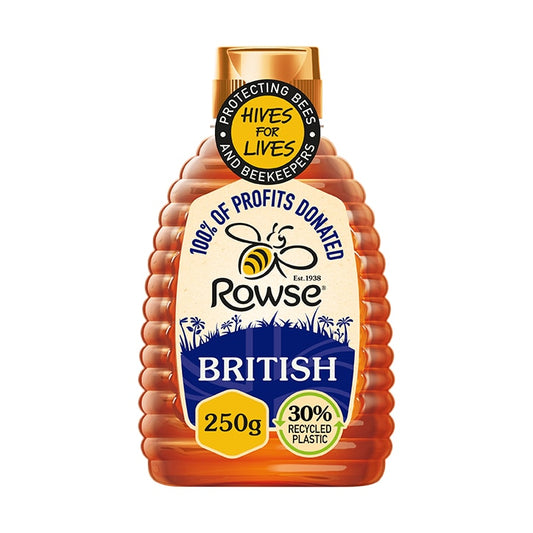 Rowse Squeezy British Honey 250g Honey Holland&Barrett   