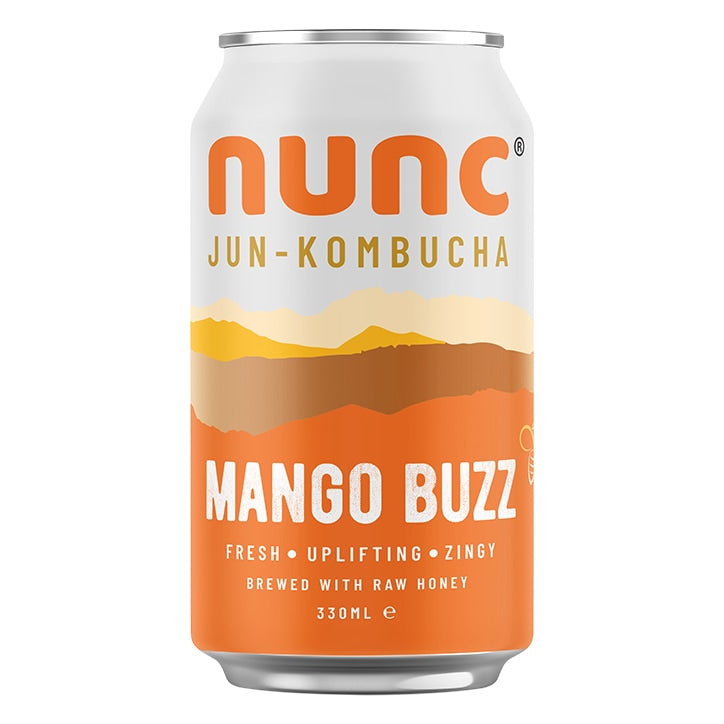 Nunc Mango Buzz Jun-Kombucha 330ml New In: Food & Drink Holland&Barrett   