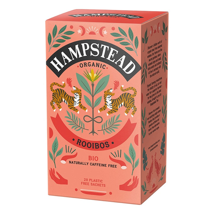 Hampstead Organic Herbal Infusion Rooibos Tea 20 Sachets Herbal Tea Holland&Barrett   