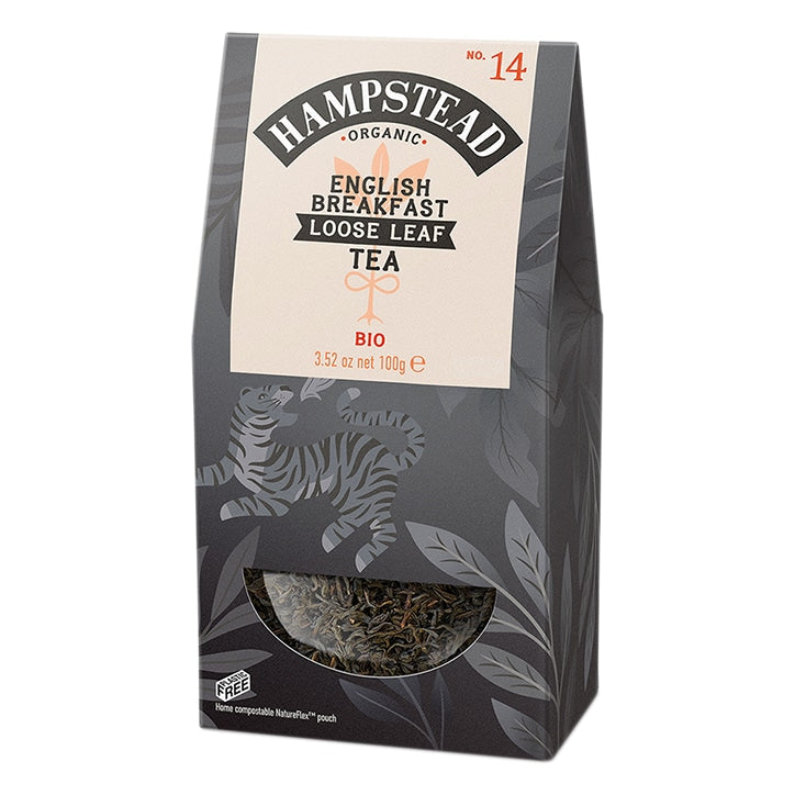 Hampstead Organic English Breakfast Loose Leaf Tea 100g Teas Holland&Barrett   