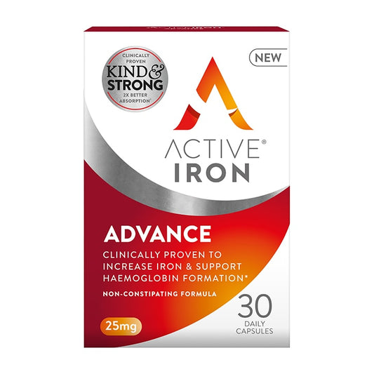 Active Iron Advance 25mg 30 Capsules New In: Vitamins & Supplements Holland&Barrett   