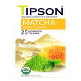 Tipson Organic Matcha Honey & Lemon Infusion 25 Tea Bags Matcha Tea Holland&Barrett   