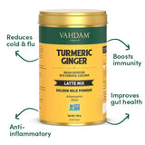 Vahdam Turmeric Ginger Latte Mix 100g GOODS Holland&Barrett   