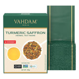 Vahdam Turmeric Saffron Herbal Tea Tisane Loose Leaf 100g GOODS Holland&Barrett   