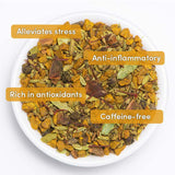 Vahdam Turmeric Saffron Herbal Tea Tisane Loose Leaf 100g GOODS Holland&Barrett   