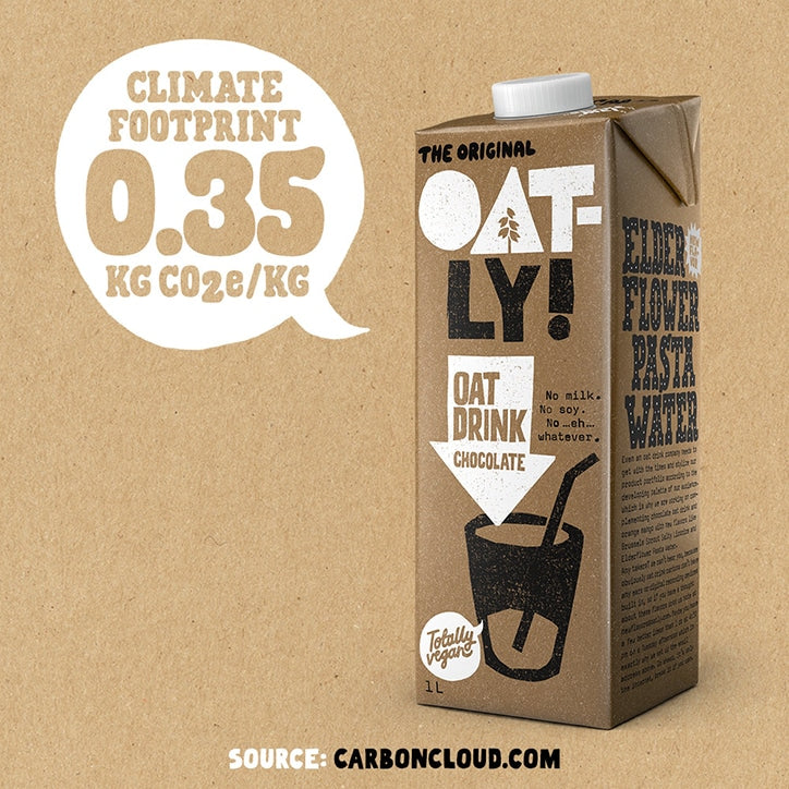 Oatly Oat Drink Chocolate 1L GOODS Holland&Barrett   