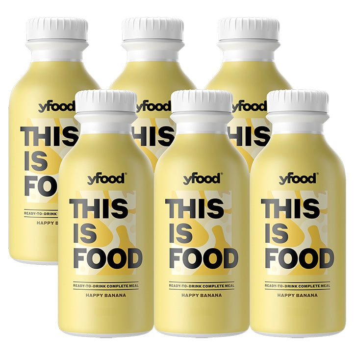 yfood Happy Banana Drink 6 x 500ml