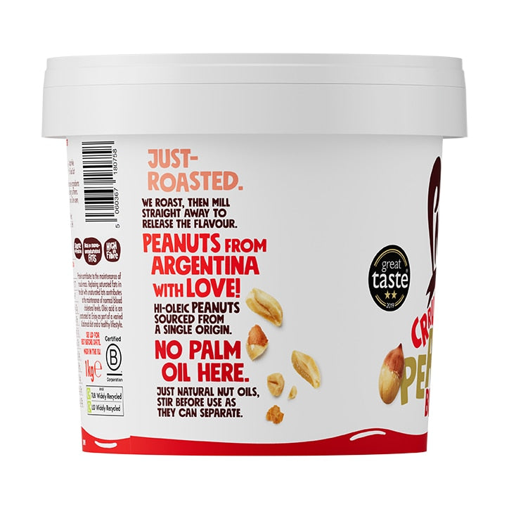 Pip & Nut Crunchy Peanut Butter 1kg Peanut Butter Holland&Barrett   