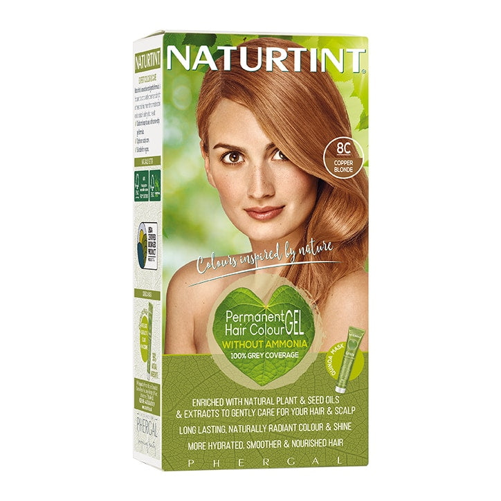 Naturtint Permanent Hair Colour 8C (Copper Blonde)