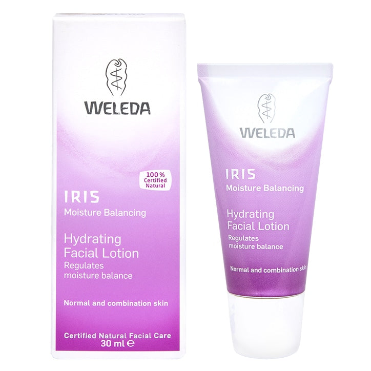 Weleda Balancing Facial Lotion Iris 30ml Face Moisturiser Holland&Barrett   