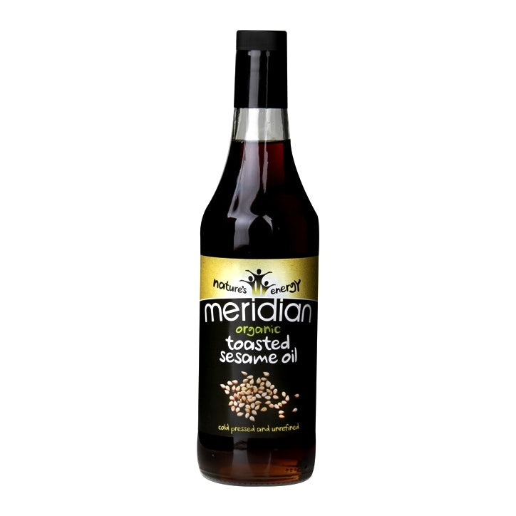 Meridian Organic Toasted Sesame Oil 500ml Vegan Food Holland&Barrett   