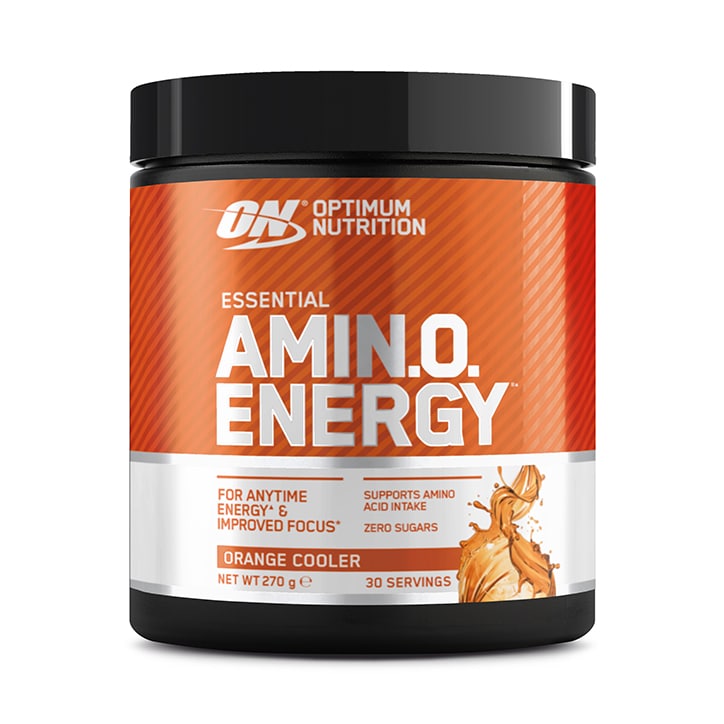 Optimum Nutrition Amino Energy Orange 270g Amino Acids Supplements Holland&Barrett   