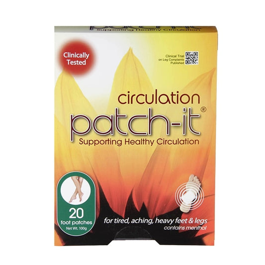 Patch It Circulation Foot Patches 20 Heart & Circulation Supplements Holland&Barrett   