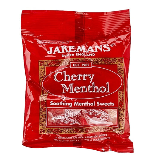 Jakemans Cherry Soothing Menthol Sweets 100g Bag Immune Support Supplements Holland&Barrett   
