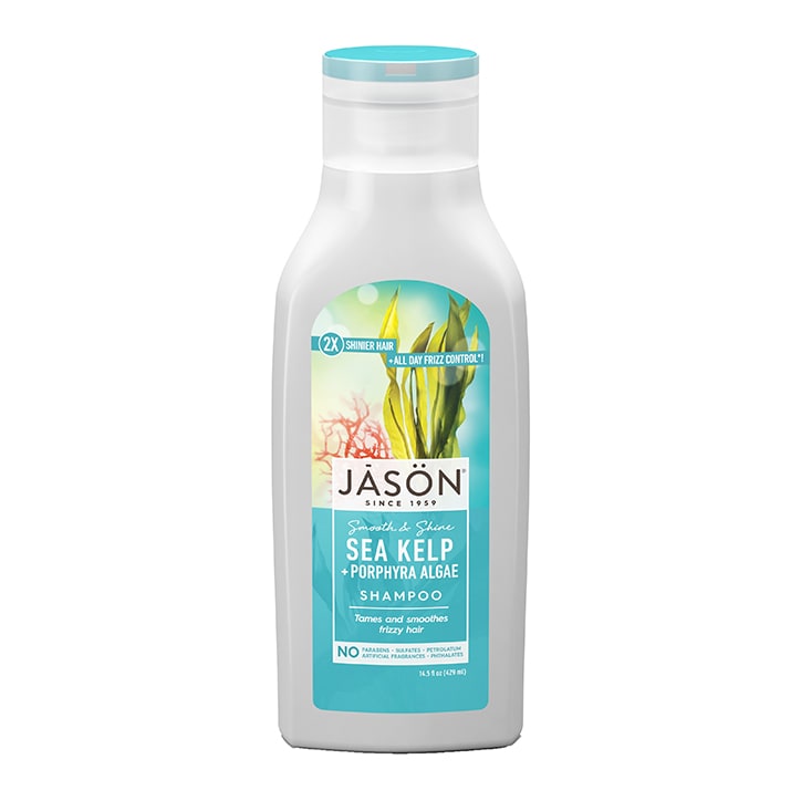 Jason Organic Sea Kelp Shampoo 480ml Natural Hair Care Holland&Barrett   