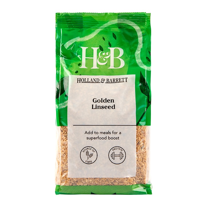 Holland & Barrett Golden Linseed 500g GOODS Holland&Barrett   