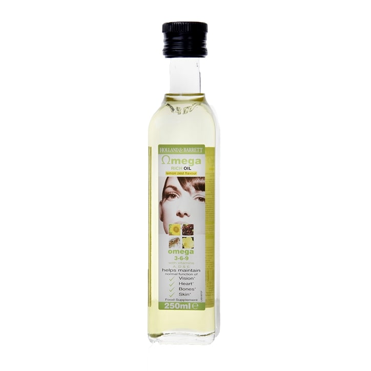 Holland & Barrett Omega Rich Oil 250ml GOODS Holland&Barrett   