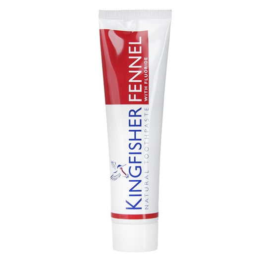 Kingfisher Fennel Toothpaste with Fluoride 100ml Toothpaste Holland&Barrett   