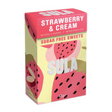 Sula Strawberry & Cream Sugar Free Sweets 42g Sweet Snacks Holland&Barrett   