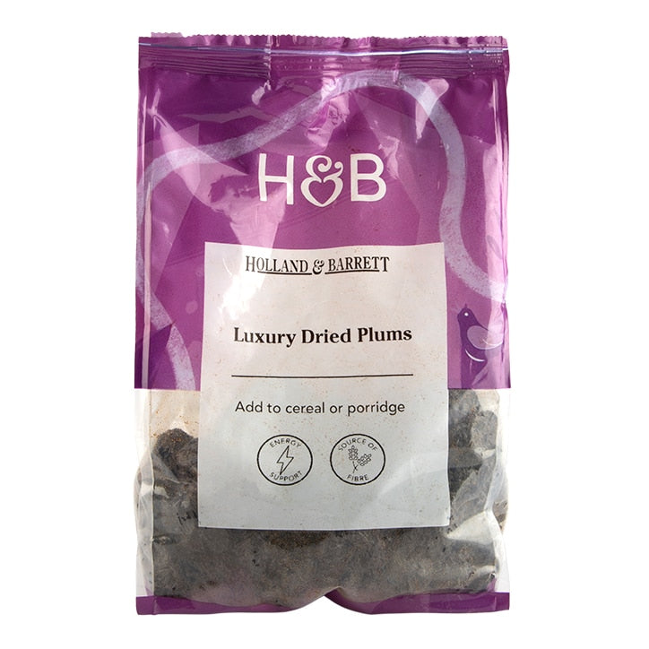 Holland & Barrett Luxury Dried Plums 400g Dried Fruit Holland&Barrett   