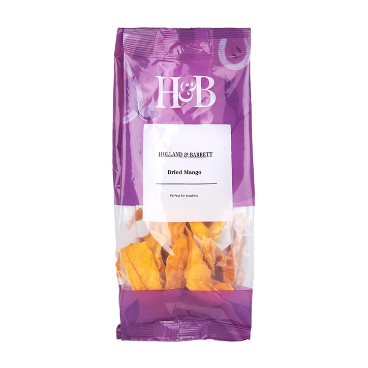 Holland & Barrett Dried Mango Slices 100g Dried Fruit Holland&Barrett   