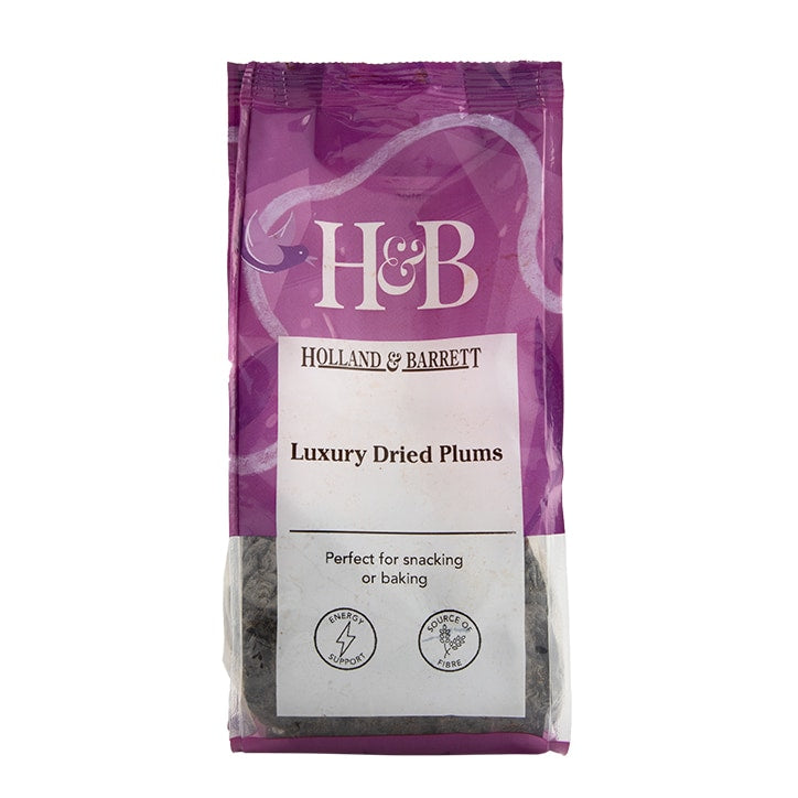 Holland & Barrett Luxury Dried Plums 200g Dried Fruit Holland&Barrett   