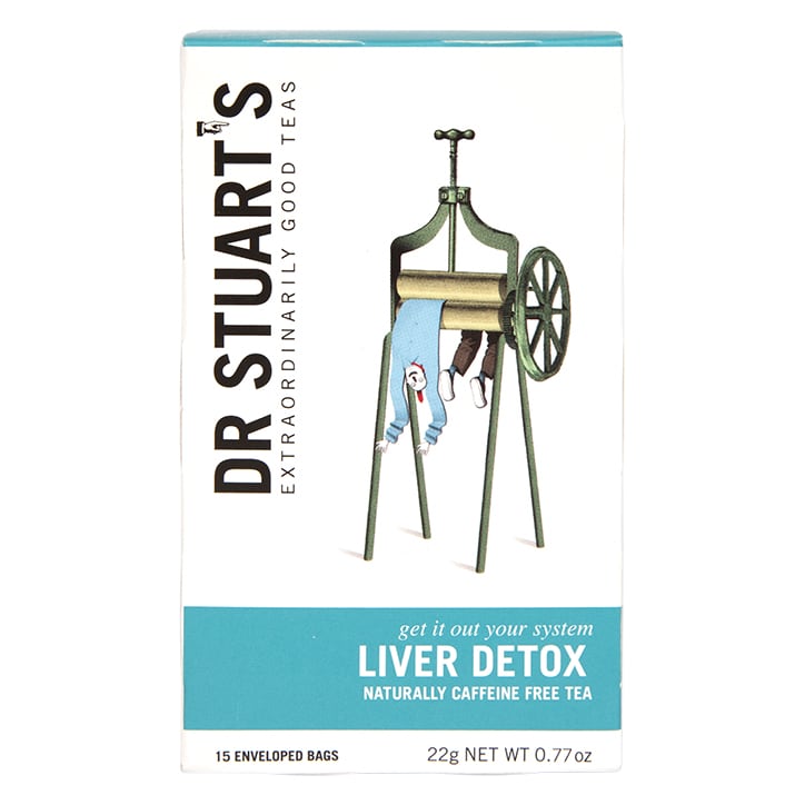 Dr Stuarts Liver Detox 15 Tea Bags Herbal Tea Holland&Barrett   