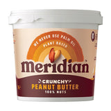 Meridian Natural Crunchy Peanut Butter 1kg Vegan Food Holland&Barrett   