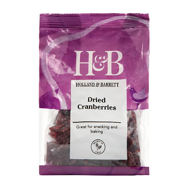 Holland & Barrett Dried Cranberries 100g