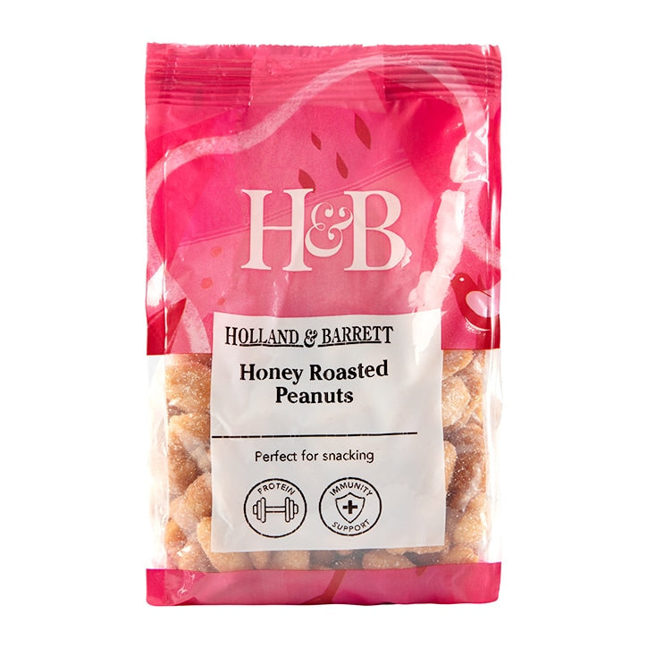 Holland & Barrett Honey Roasted Peanuts 250g Peanuts Holland&Barrett   