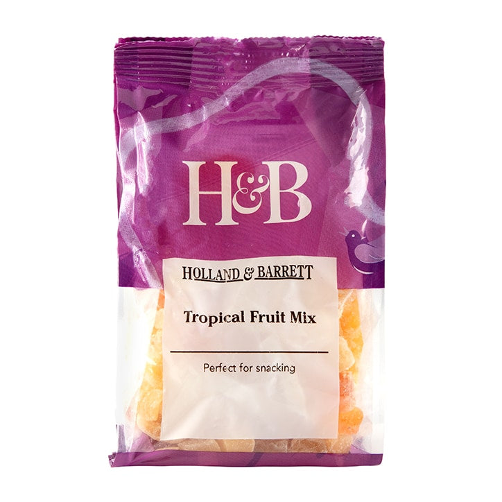 Holland & Barrett Tropical Fruit Mix 225g Dried Fruit Holland&Barrett   