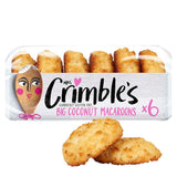 Mrs Crimble's 6 Big Coconut Macaroons 180g Chocolate, Cakes & Biscuits Holland&Barrett   
