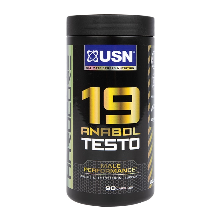 USN Hardcore 19 Anabol Testo 90 Capsules Sports Supplements Holland&Barrett   