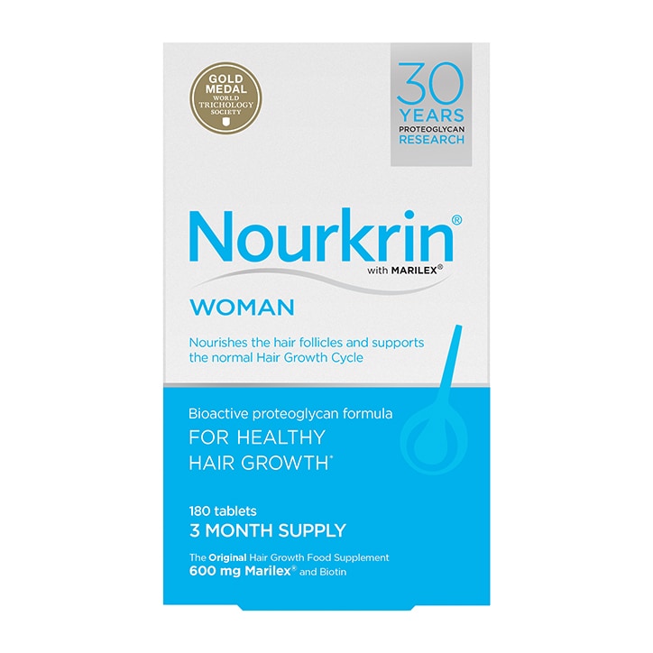 Nourkrin Woman Hair Nutrition 3 Months Supply 180 Tablets