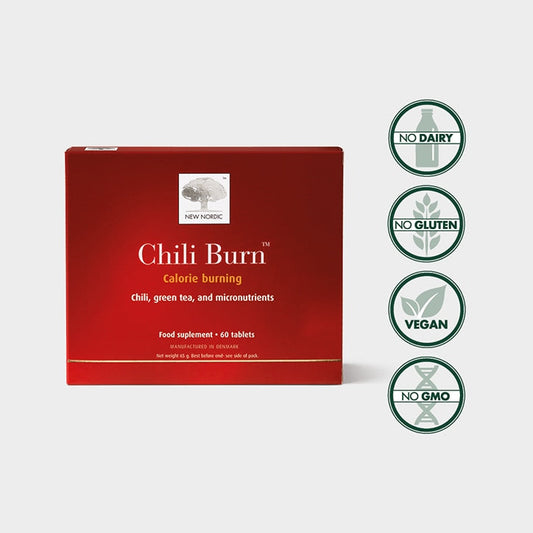 New Nordic Chili Burn 60 Tablets Weight Management Support Holland&Barrett   