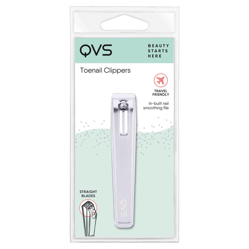 QVS Toenail Clippers Make Up & Beauty Accessories ASDA   