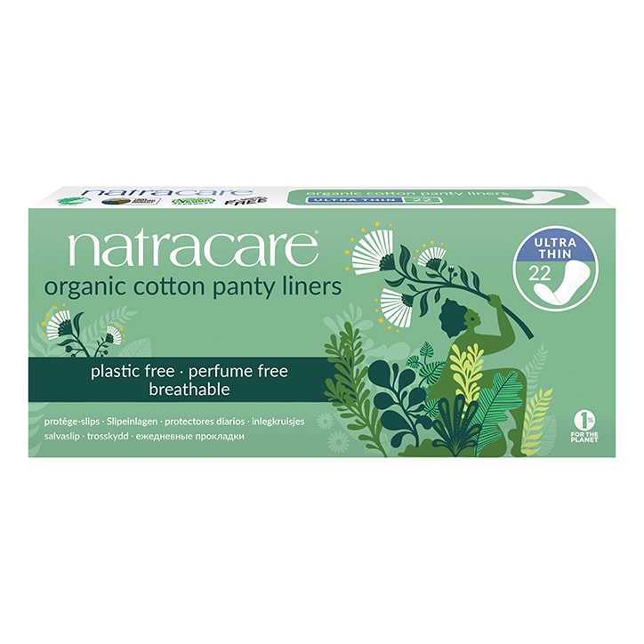 Natracare Natural Organic Panty Liners 22 Ultra Thin