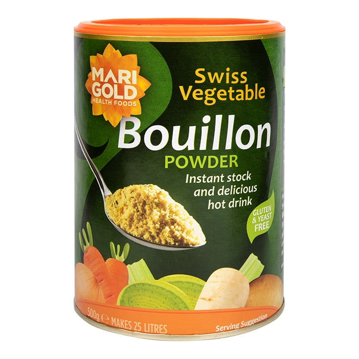 Marigold Swiss Vegetable Bouillon Powder 500g Gravy & Stock Holland&Barrett   