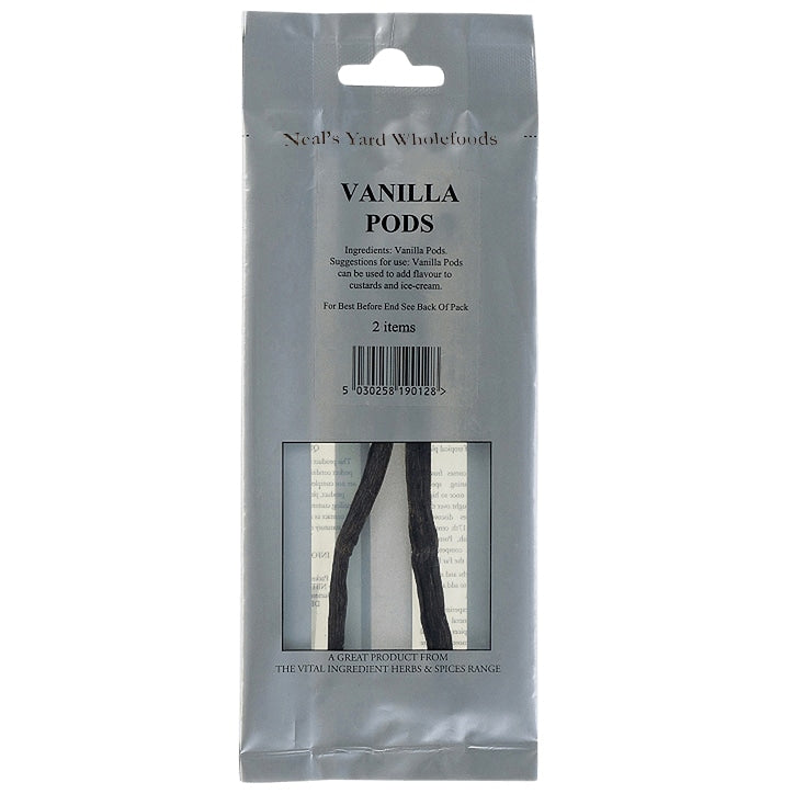 Neal's Yard Wholefoods 2 Vanilla Pods