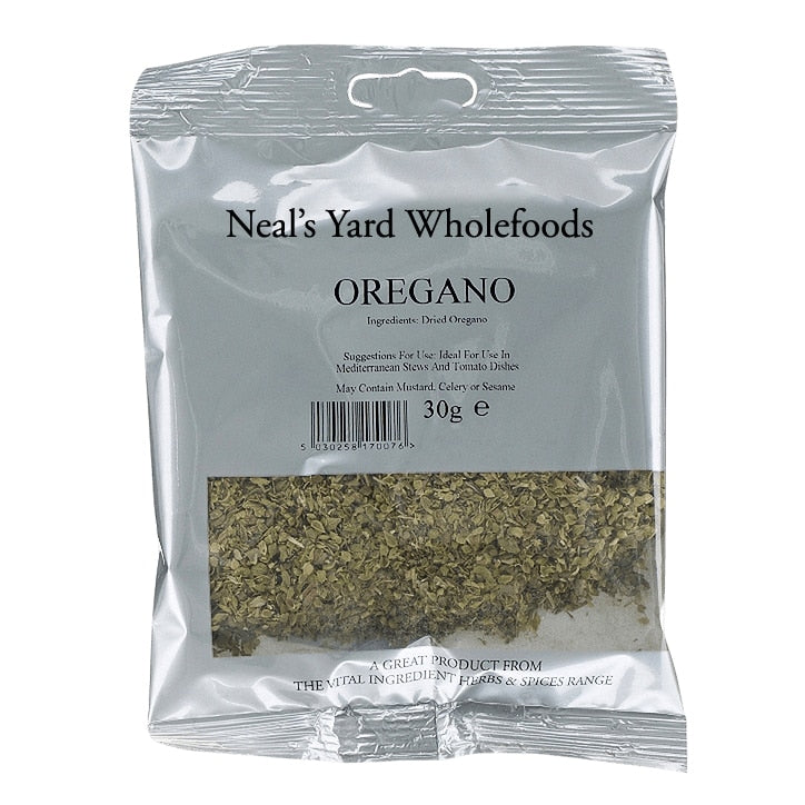 Neal's Yard Wholefoods Oregano 30g Herbs, Spices & Seasoning Holland&Barrett   