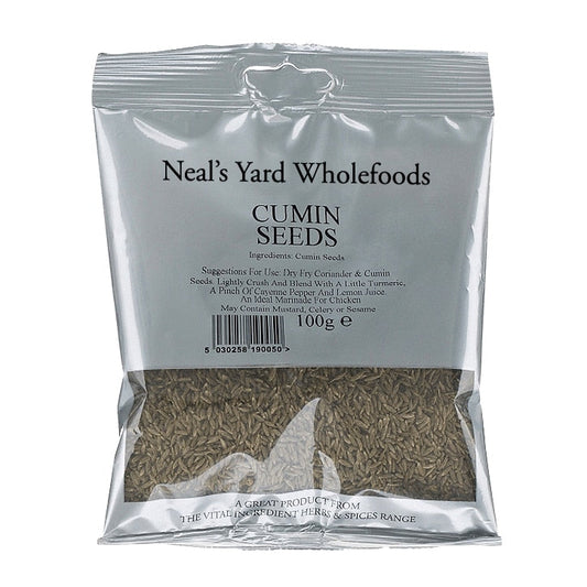 Neal's Yard Wholefoods Cumin Seeds 100g Herbs, Spices & Seasoning Holland&Barrett   