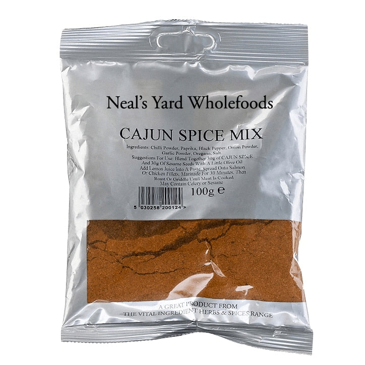 Neal's Yard Wholefoods Cajun Spice 100g Herbs, Spices & Seasoning Holland&Barrett   