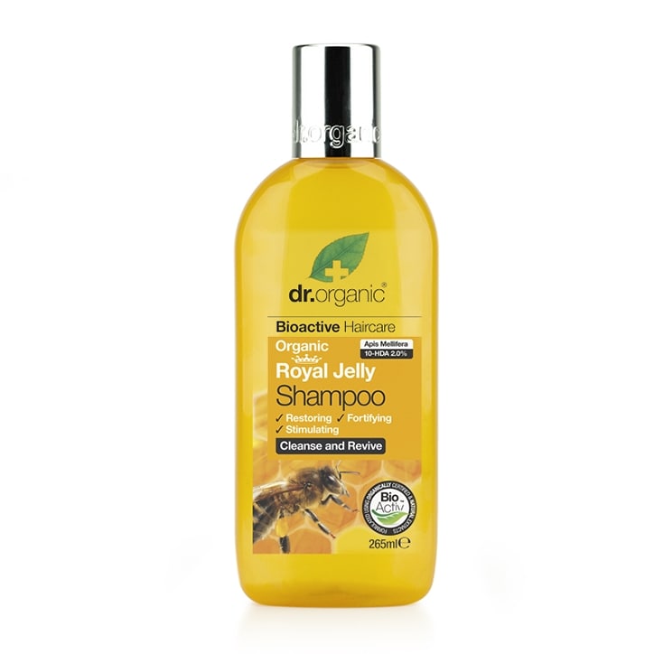 Dr Organic Royal Jelly Shampoo 265ml Natural Shampoo Holland&Barrett   