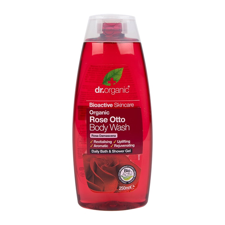 Dr Organic Rose Otto Body Wash 250ml